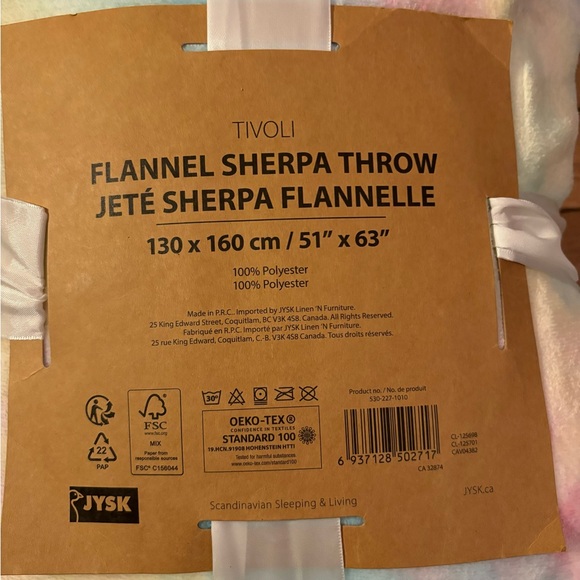 BNWT FLANNEL SHERPA THROW😁🛍️🌈HOST PICK !!!!🥳⭐️⚡️ - Picture 2 of 5